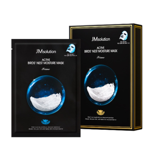 JM SOLUTION 燕窩補水保濕面膜 10片 盒裝