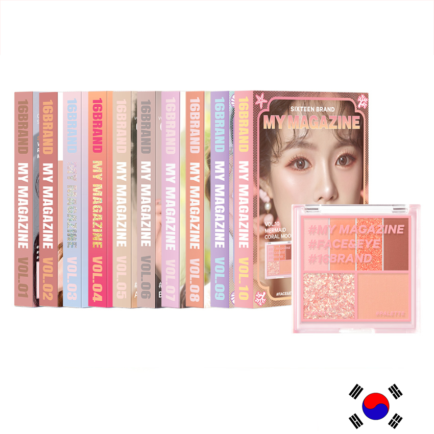 [chosungah] 16 brand 我的雜誌彩妝盤