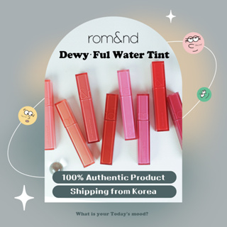 [rom&nd] Dewy·ful WATER TINT(11色) | Romand dewyful Lip Tint