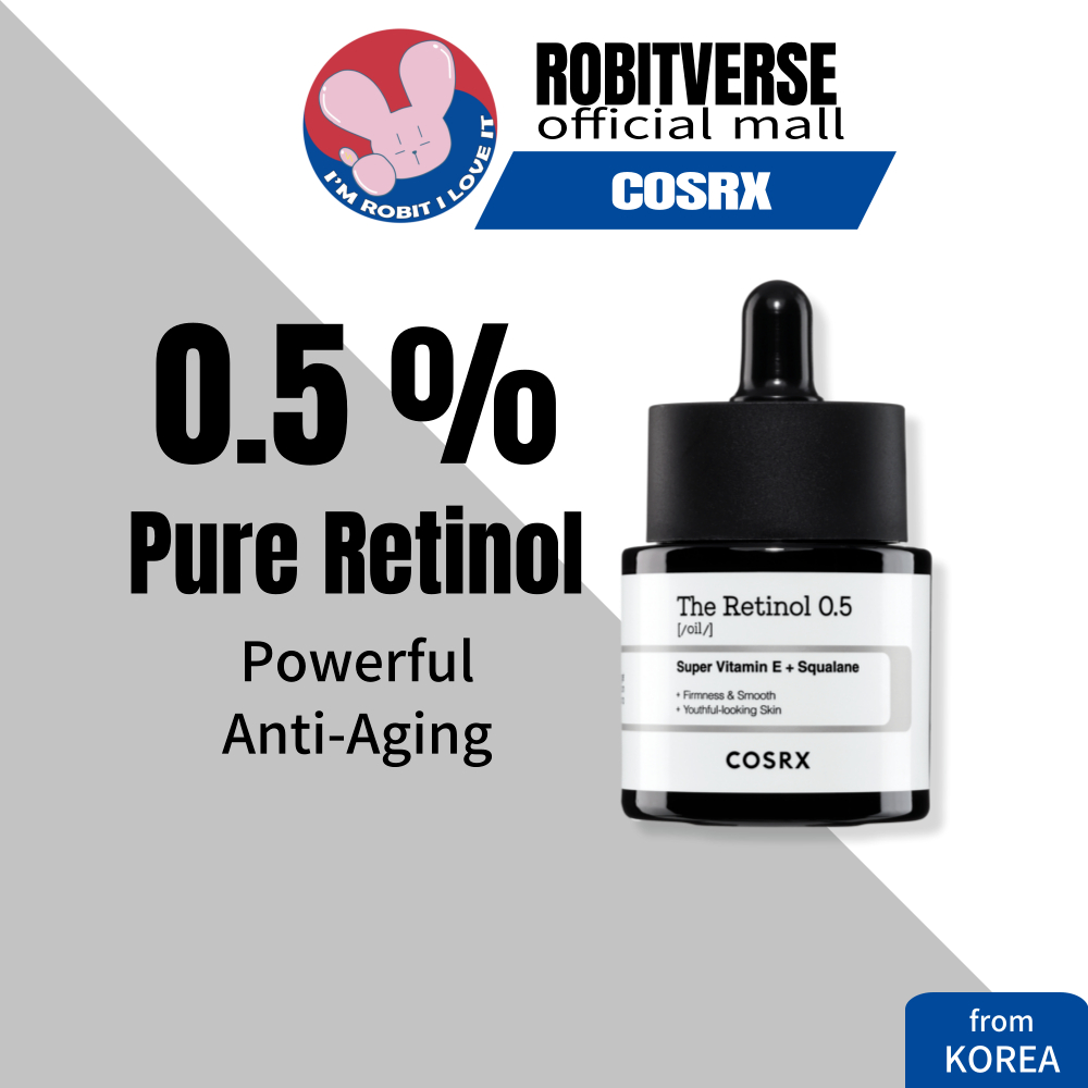 [COSRX] 韓國視黃醇 0.5 油 20ml / 0.5% 純視黃醇 / 抗衰老