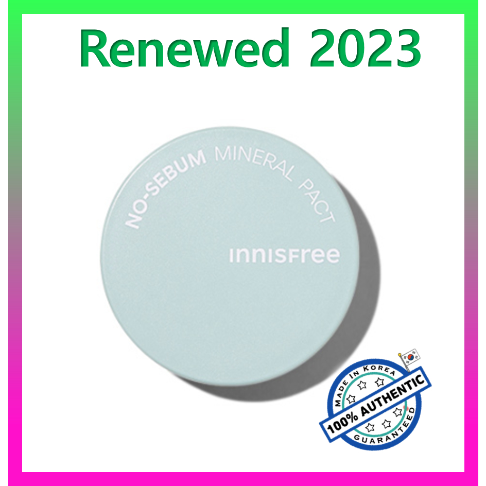 無皮脂礦物質粉餅 / innisfree No-Sebum Mineral Pact (2023 AD)