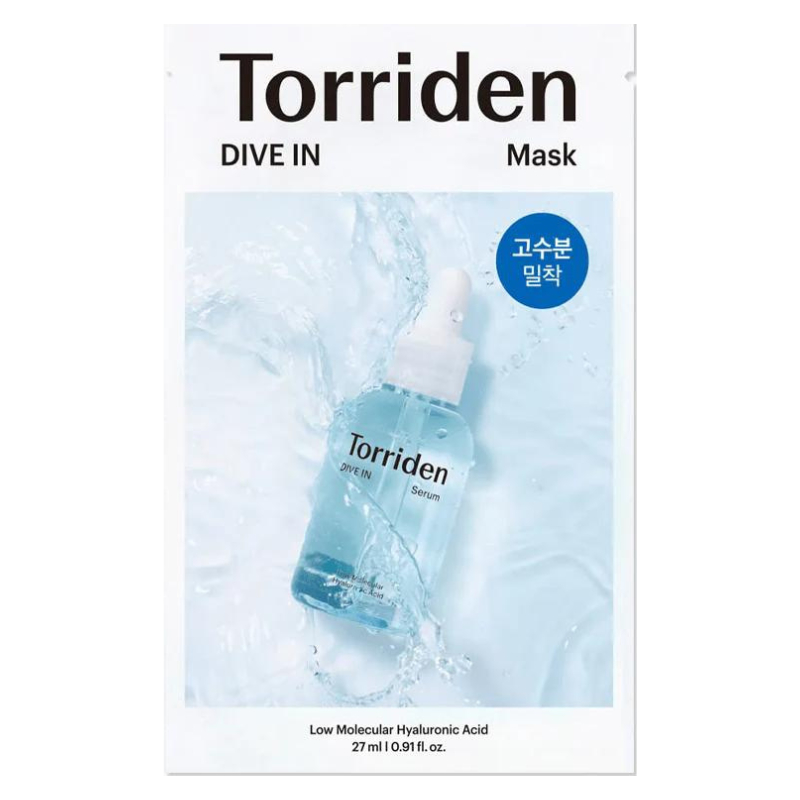 Torriden DIVE-IN 低分子透明質酸面膜套裝(10 片面膜)有效期:2026.09