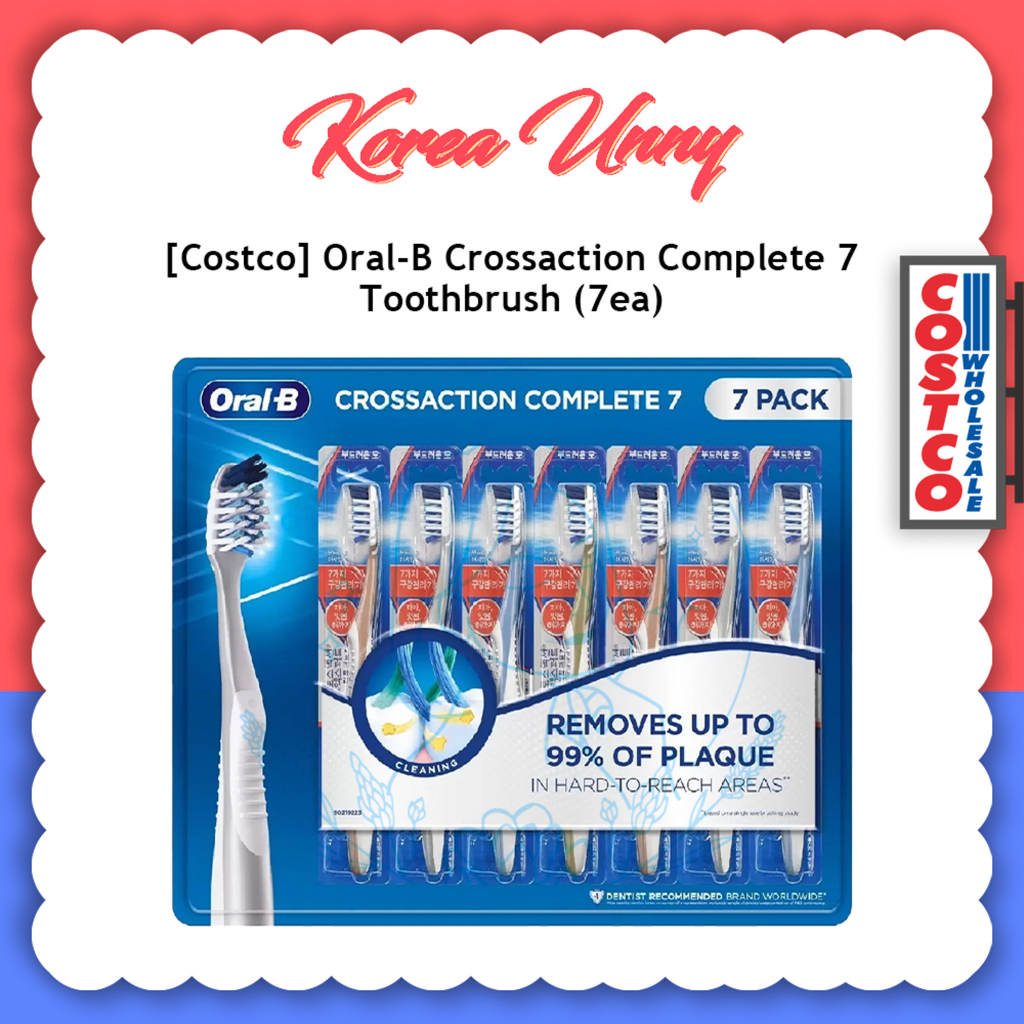 [Costco] Oral-b Crossaction 完整 7 牙刷 7ea