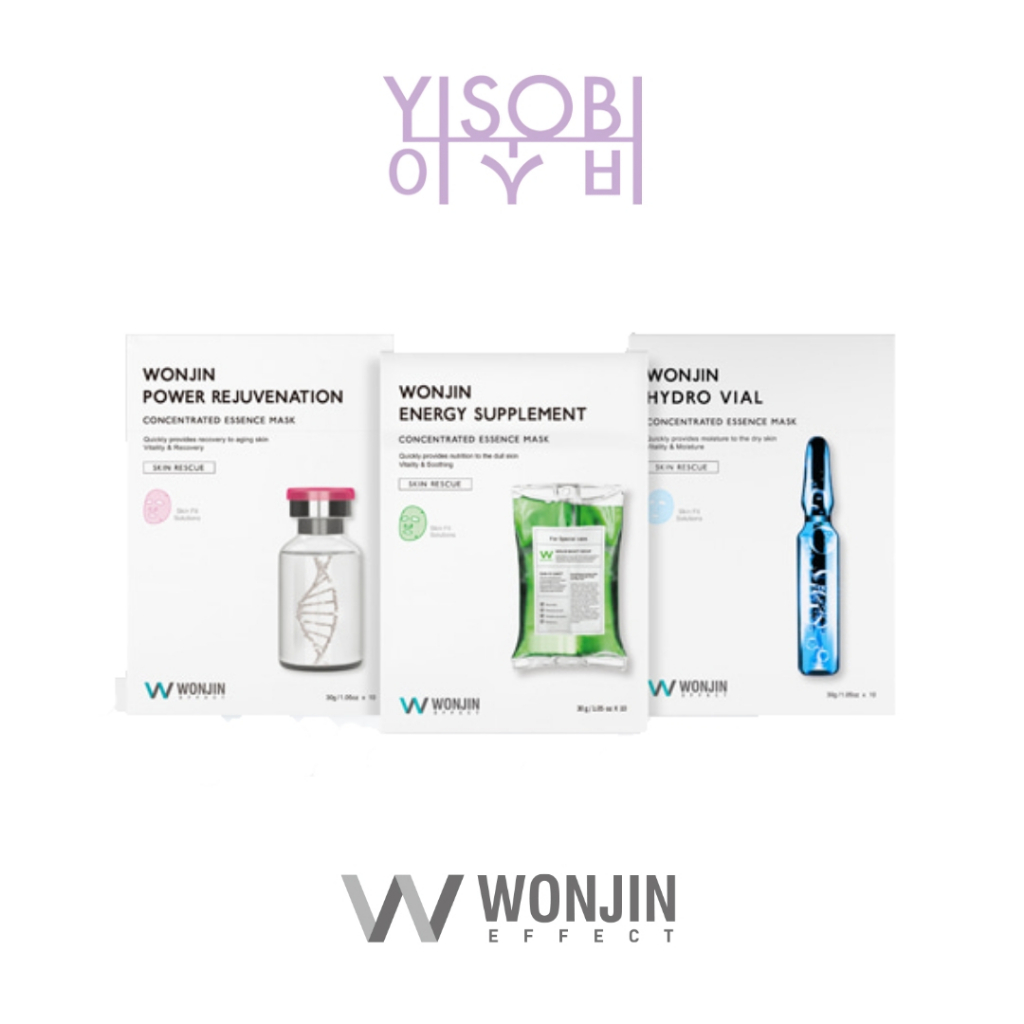[Wonjin Effect] 面膜包 10EA(水力小瓶、能量回春、能量補充劑)
