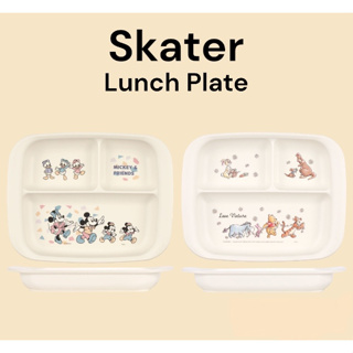 【Skater】PP野餐餐盤製成餐具 470ml(米奇、維尼) XP7AG