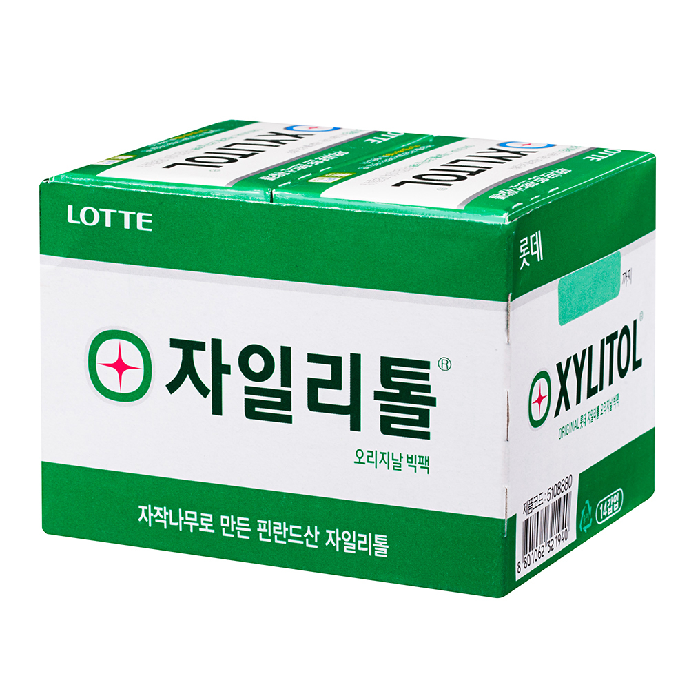 LOTTE 樂天 xylitol 韓國原裝大包裝口香糖