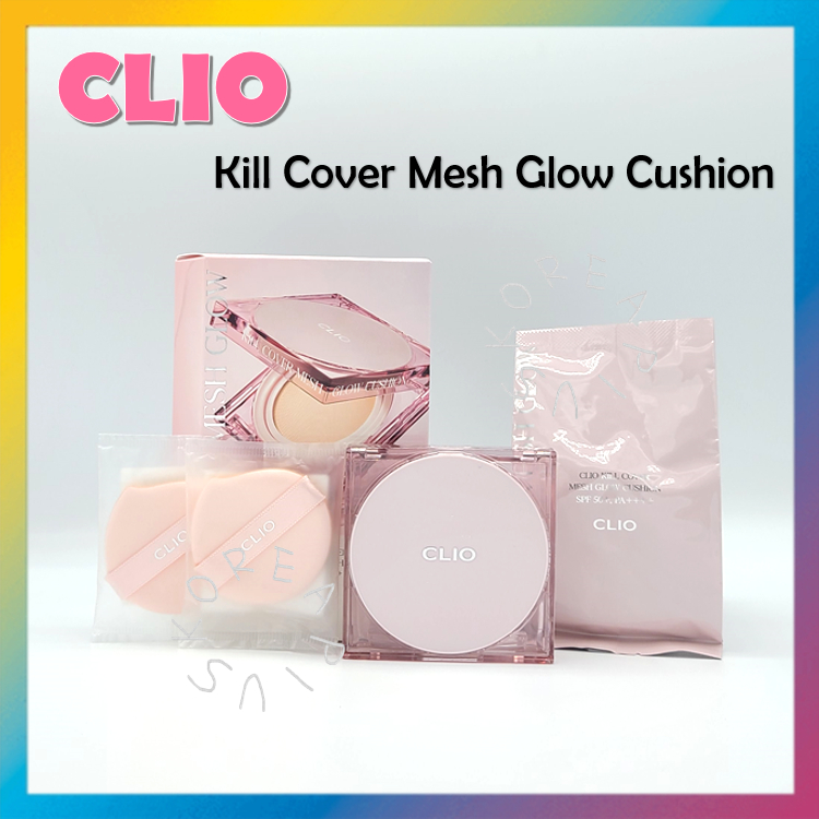 [CLIO] Kill Cover 網狀發光氣墊 15g + 補充裝 15g + 粉撲 2ea