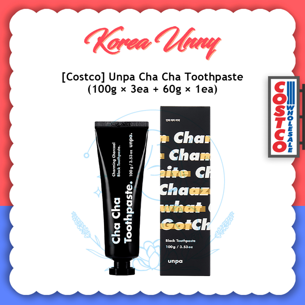 [Costco] Unpa Cha 牙膏 100g X 3 + 60g