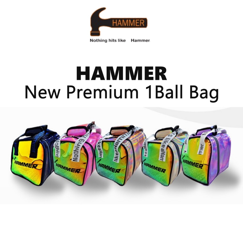 Hammer 新款高級彩虹全息保齡球 1 球包