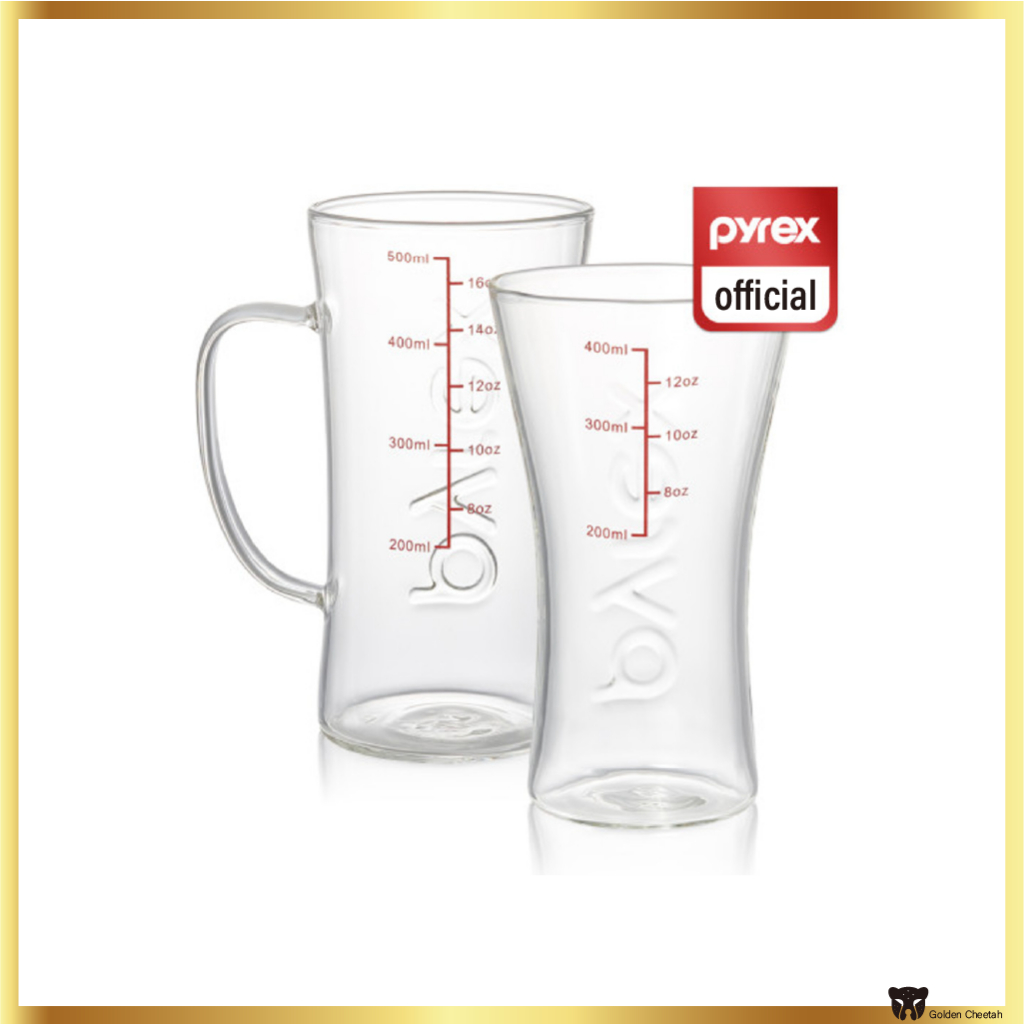 Corelle 品牌 Pyrex 量杯啤酒杯 450ml 500ml