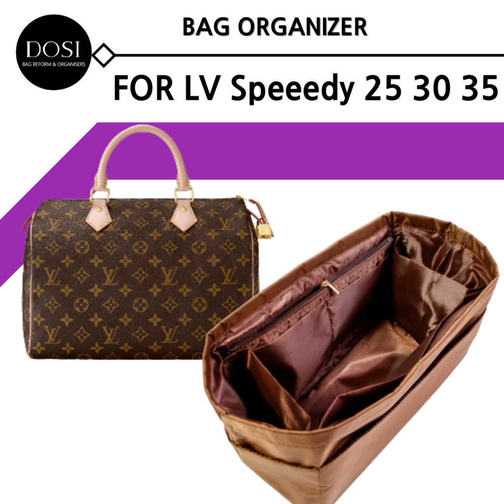 Lv speedy 25/30/35 Bag Insert Organizer 水桶包內錢包尼龍