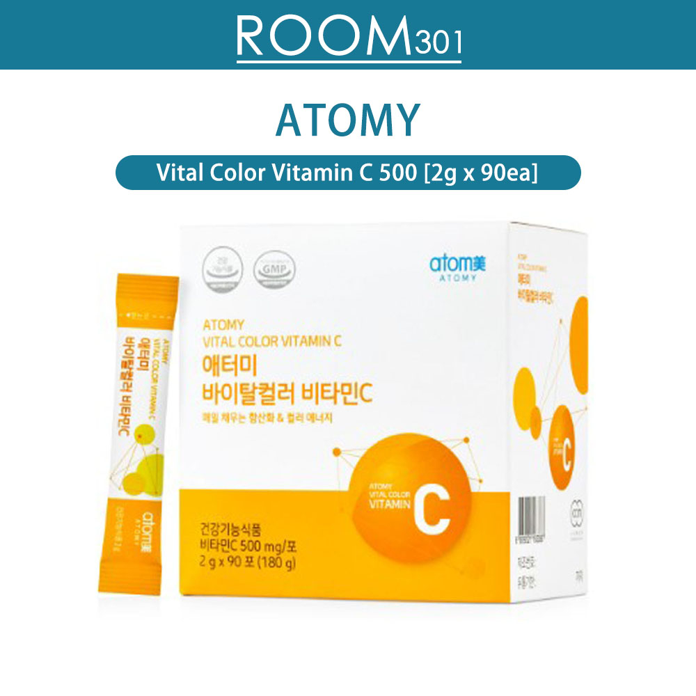 [艾多美] ATOMY Vital COLOR 維生素 C 500mg (2g x 90ea) / 3 個月