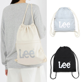 Lee String雙肩包 Drawstring包 lee韓國 lee包 布包 揹包