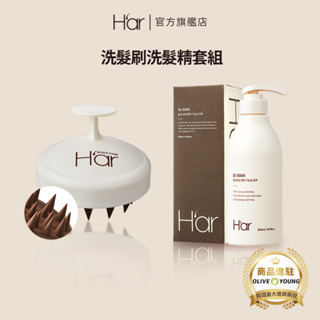 [H’ar 韓國官方] Dr.Ran 洗髮精 500ml 1件+多功能洗髮刷 1件