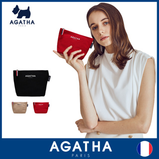 AGATHA PARIS - 帆布化妝包 AGT202-005 錢包 皮夾 卡包 法國名牌 專櫃正品