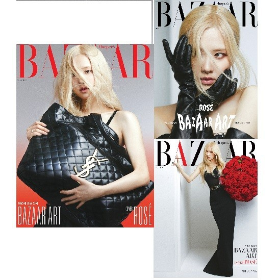 Harper's Bazaar 韓國 May 2022,BLACKPINK 玫瑰封面,GOT7 MARK,K 明星,K