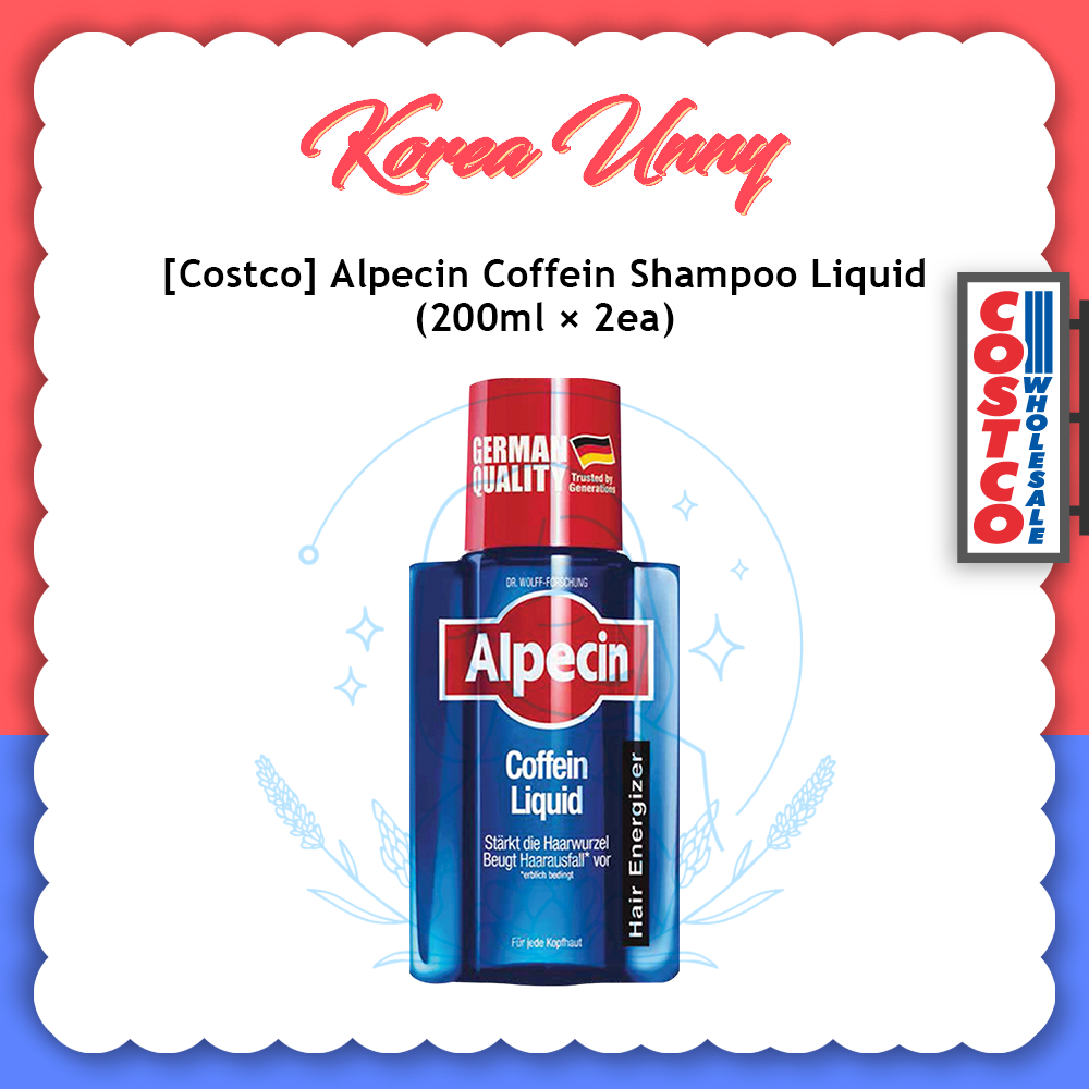 [Costco] Alpecin 咖啡因洗髮水 200ml X 2
