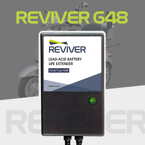 Reviver G48(適用於 48V、50~250Ah)鉛酸電池壽命延長器