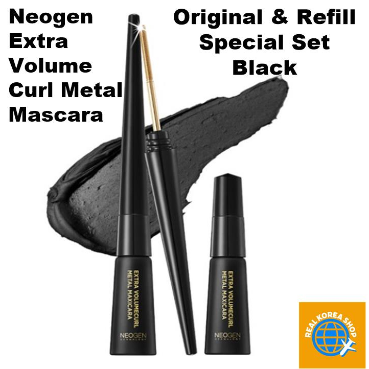 Neogen Extra Volume Curl Metal Mascara Original &amp; Refill Set