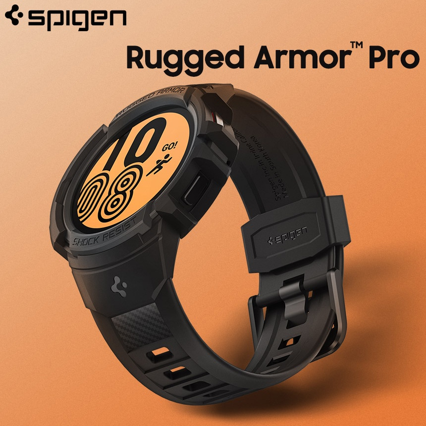 Spigen Galaxy Watch 5(40 毫米 44 毫米 45 毫米)錶殼 Rugged Armor pro