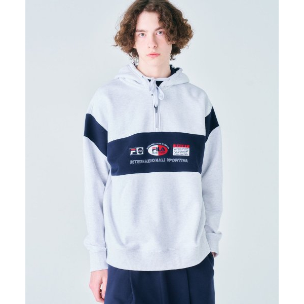 斐樂 Fila Heritage Comfort Fit 塊狀連帽衫 T 恤