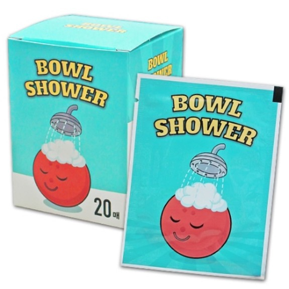 [2 件裝] 需要製作的碗淋浴保齡球清潔紙巾