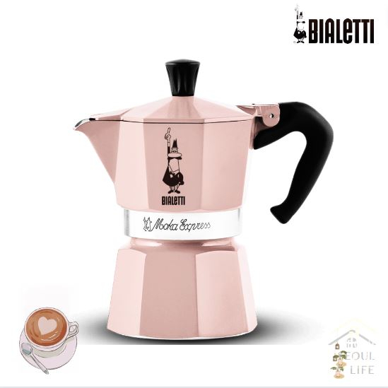 [SeoulLife]*Bialetti* Moka Express 粉色 3 杯