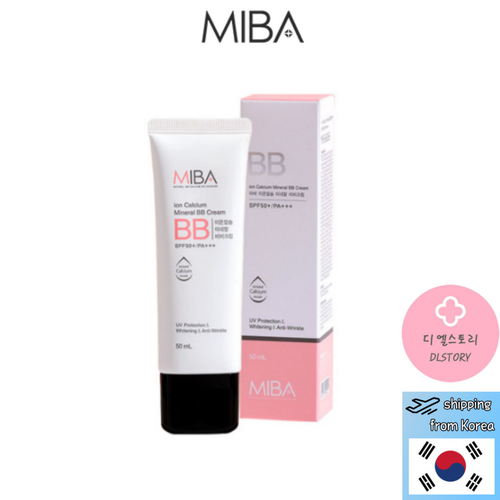 [MIBA] 的離子鈣礦物 BB 霜 Ion Calcium Mineral BB Cream SPF50+ PA+++