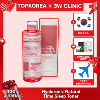 ★3W CLINIC Hyaluronic Natural Time Sleep Toner 300mlTOPKOREA