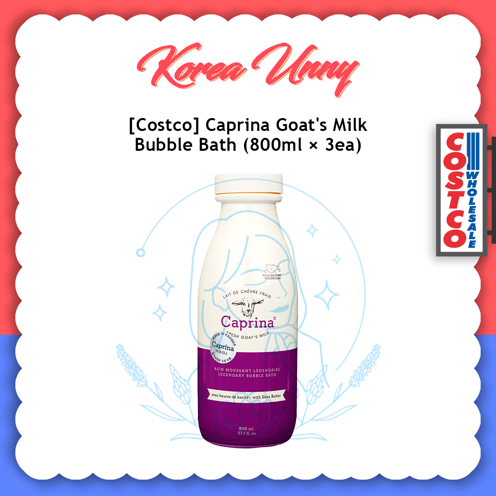 [Costco] Caprina 山羊奶泡泡浴 800ml X 3ea