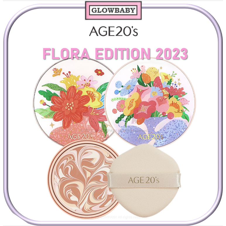 【20多歲】2023新款 Flora Collection Age20s 精華氣墊 14g