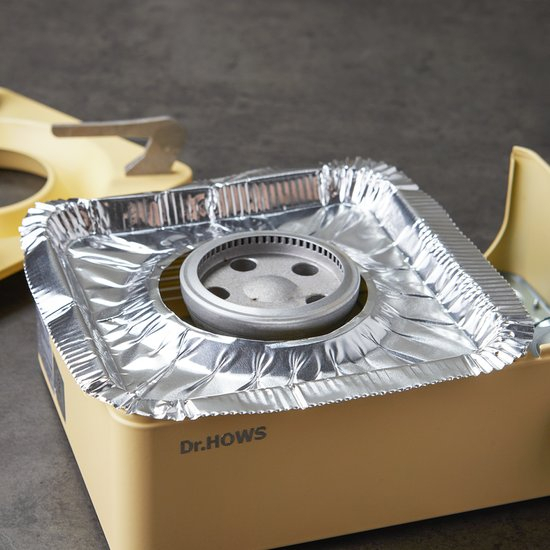 韓國製造 卡式爐 攜帶式瓦斯爐 防髒 防湯汁滴落 鋁製托盤