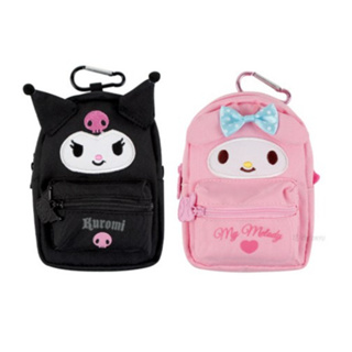 三麗鷗 Sanrio 正品 Kuromi My Melody Pouch Bag 迷你背包 D 環形 Carabeane