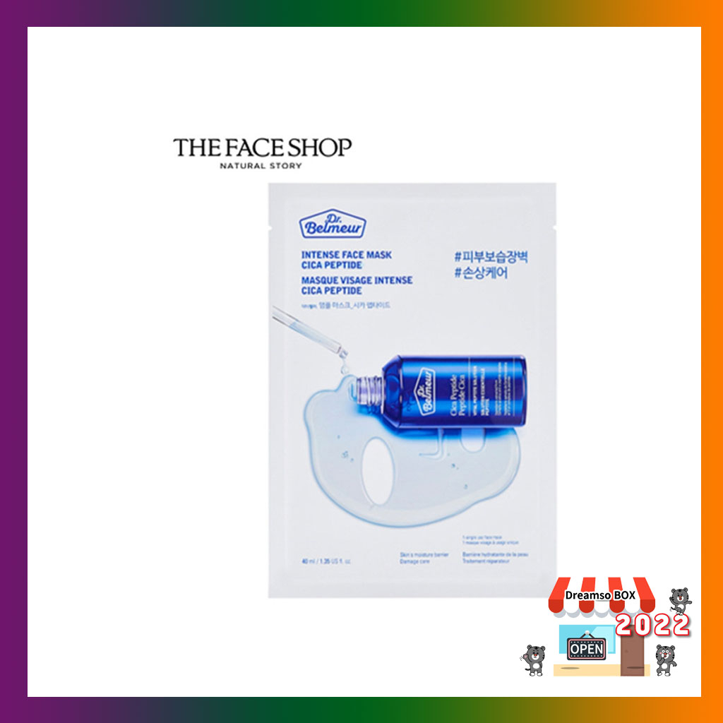 菲詩小舖 The Face Shop Dr.Belmeur 強效面膜 Cica Peptide 40ml/ 韓國美容