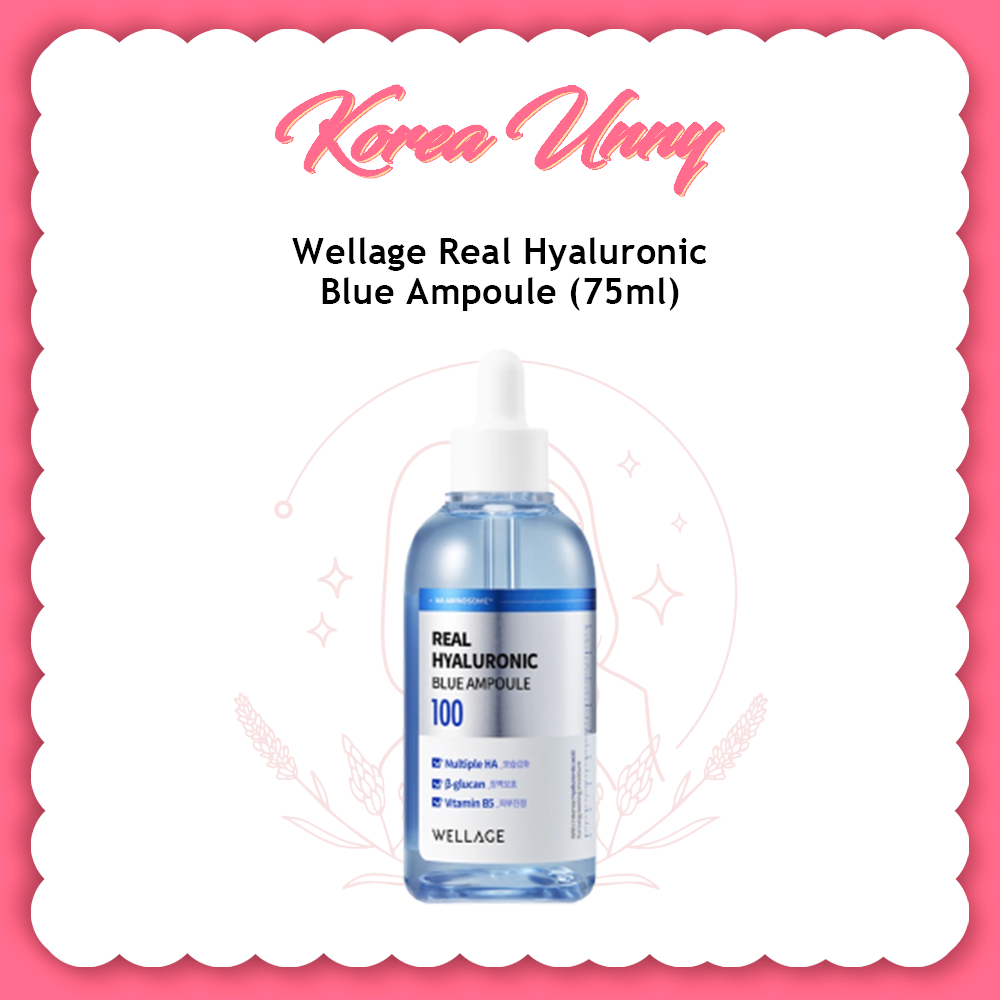 Wellage 真正透明質酸藍安瓿 (75ml)