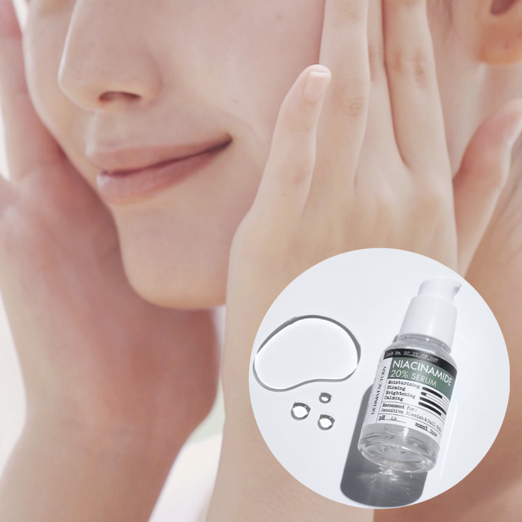 Derma Factory Niacinamide 20% Serum 30ml 保濕亮白皮膚問題護理膚色護理皮膚質地護