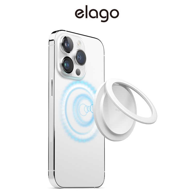[elago] Magsafe 磁性手機環支架 適用 (Magsafe iPhone 12,13,14,15 系列)
