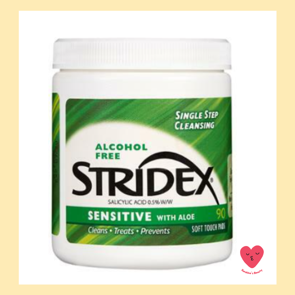 [STRIDEX] 水楊酸敏感墊 90片(含蘆薈)