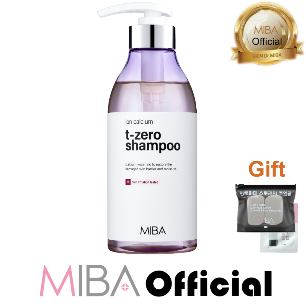 Miba 天然離子鈣礦物質麻煩零洗髮水,無衝浪,無矽油,無人造香水