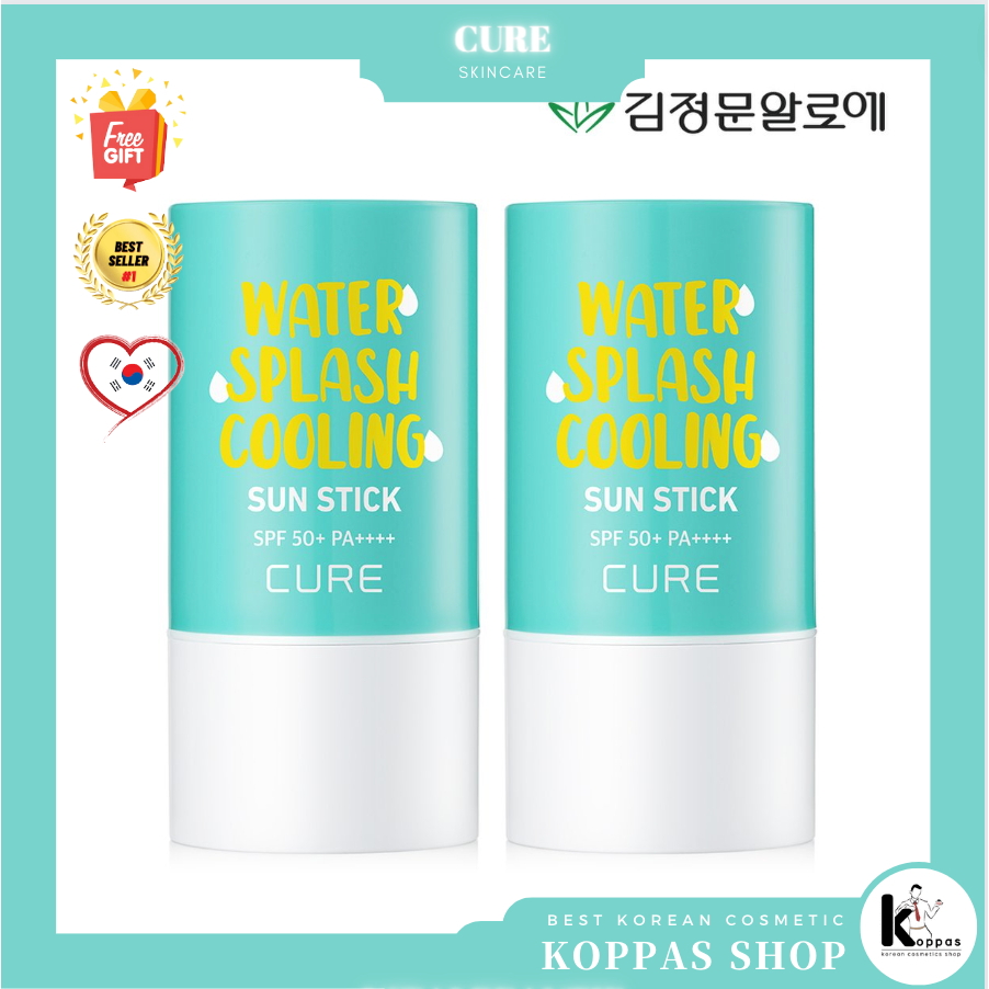 Kim Jeong Moon 2022 新 [CURE] (1+1) 金正文 濟州島版蘆薈防曬棒 23g