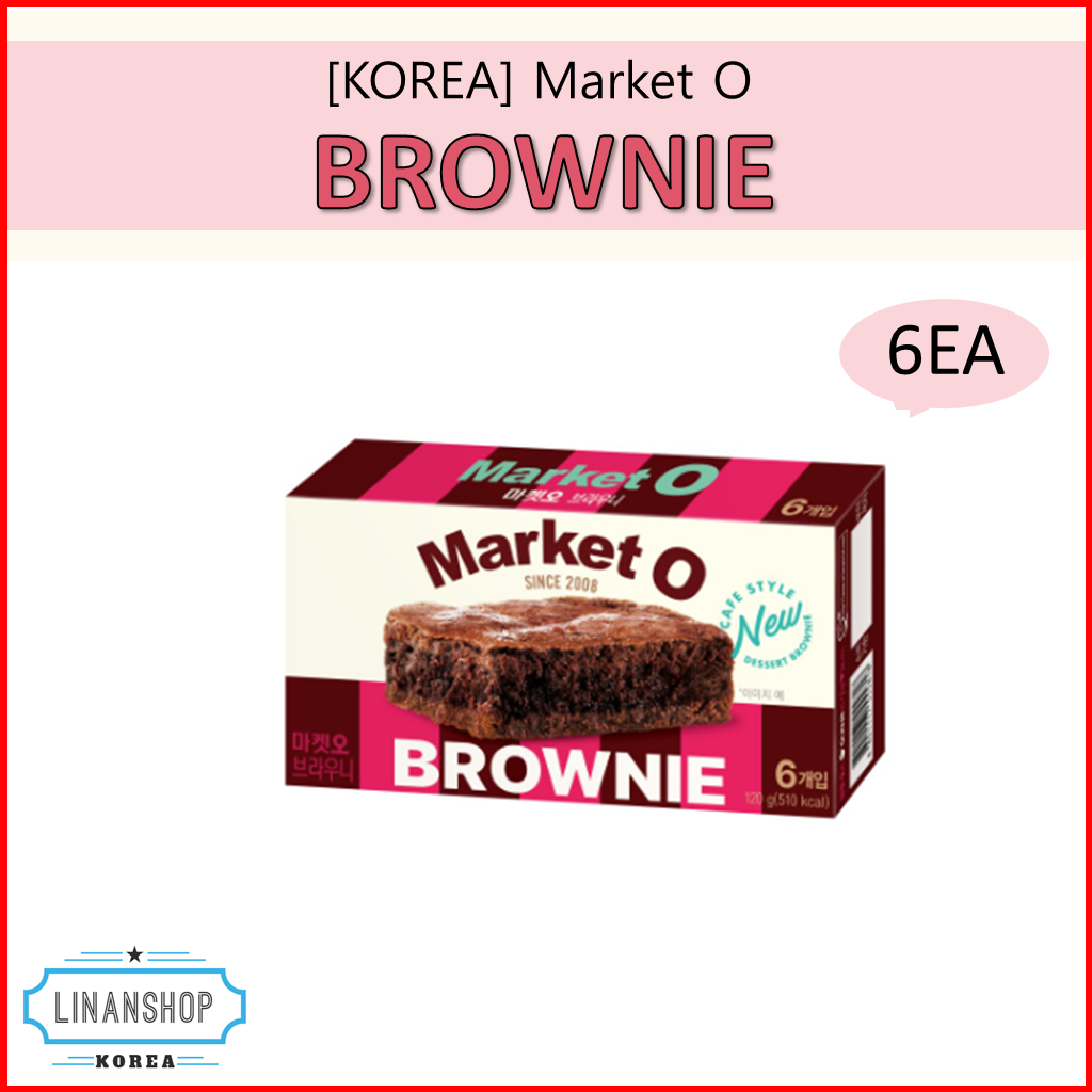 [Market O] Orion 韓國真正布朗尼蛋糕餅乾 (6 件 120g)