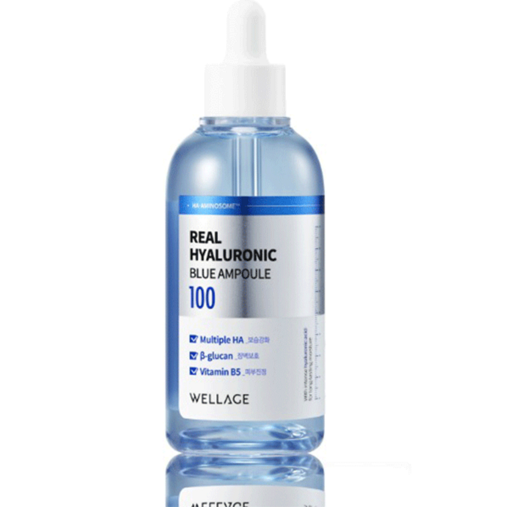 Wellage Real 透明質酸藍安瓿 100ml 2pack