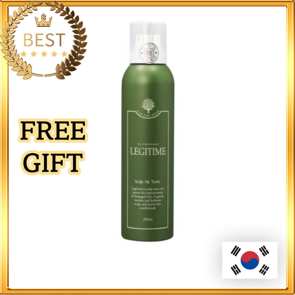 [LEGITIME] 頭皮空氣滋補品 200ml + FREEBIE│頭皮按摩東方草本頭皮護理緩解壓力韓國製造補品