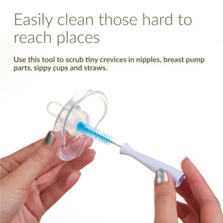 Kiinde Twist Pouch 2 件套嬰兒奶瓶奶嘴刷套裝,適用於所有品牌/零件