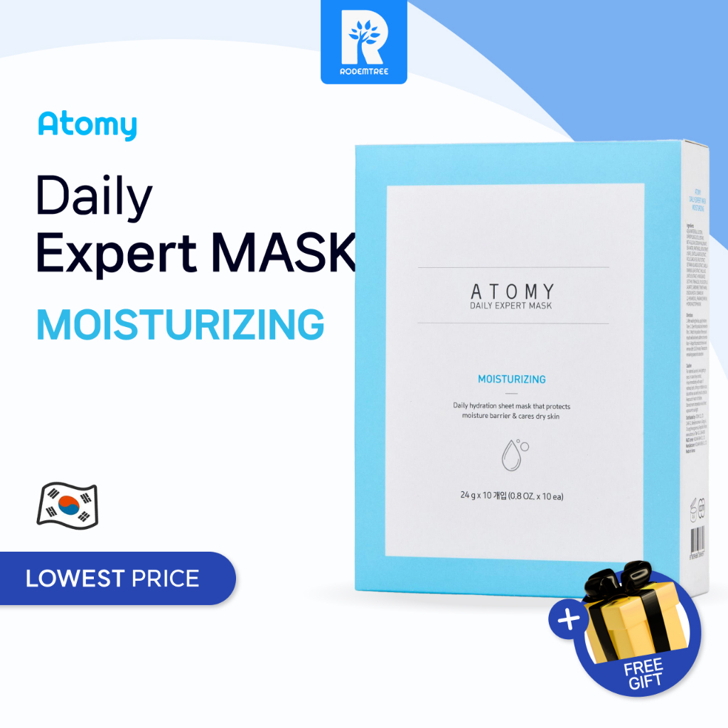 Atomy Daily Expert Mask Moisturizing (10 sheets) 艾多美 面膜保濕