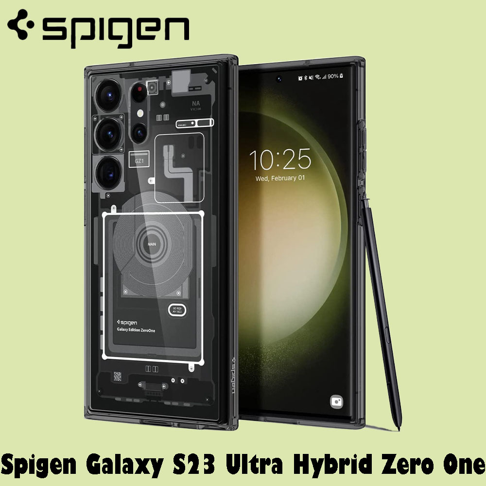 [SPIGEN] Galaxy S23 Ultra Case 透明硬質超混合零一