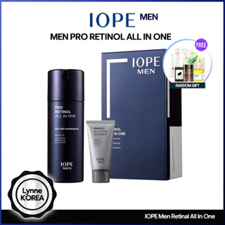 艾諾碧 [BOX] Iope MEN Pro 視黃醇多合一 120ml + 潔面乳 50g