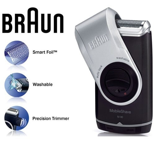 [PREMIUM] Braun 便攜式剃須刀 M90 / 男士電動剃須刀,M90 移動電動剃須刀,精密修剪器