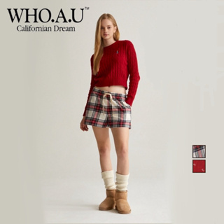 [WHO.A.U] Holiday 法蘭絨 短褲 (女款) WHTAC4V39F