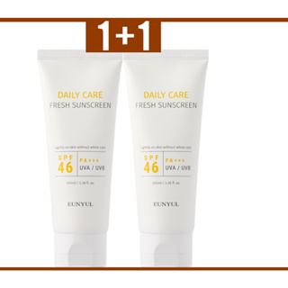 1+1 eunyul Daily Care 清新防曬霜 100ml SPF46 PA+++ eunyul 防曬霜